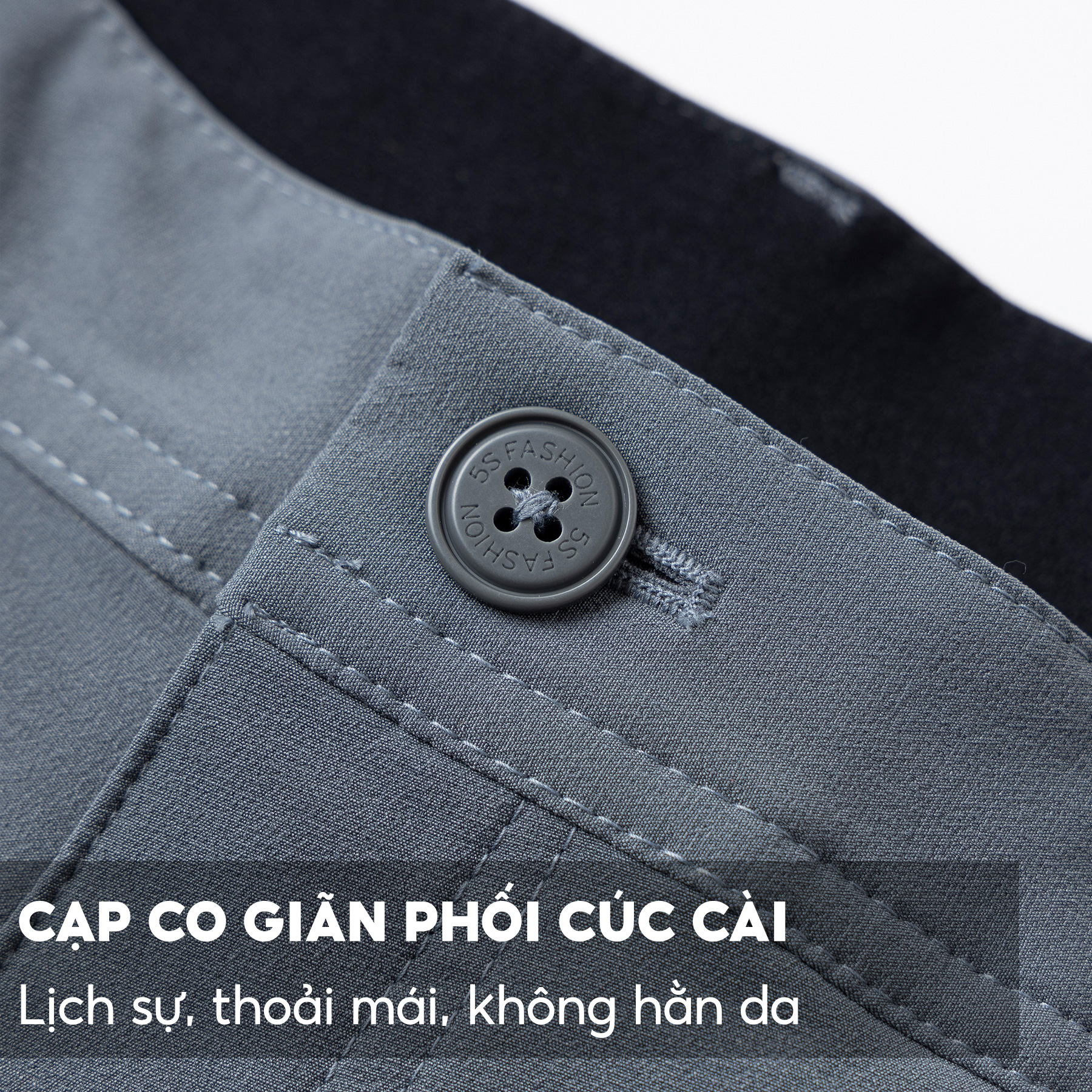 Quần Short Thể Thao Nam 5S TRAINING, Chất Liệu Cao Cấp, Thiết Kế Cúc Cài Lịch Sự, Trẻ Trung, Cạp Co Giãn Thoải Mái (QST23002)