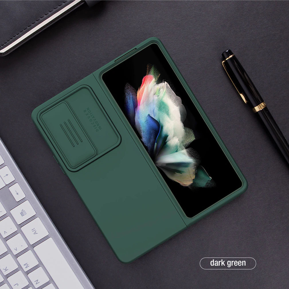 Ốp lưng Galaxy Z Fold 4 Nillkin CamShield Silky chính hãng- Hàng chính hãng