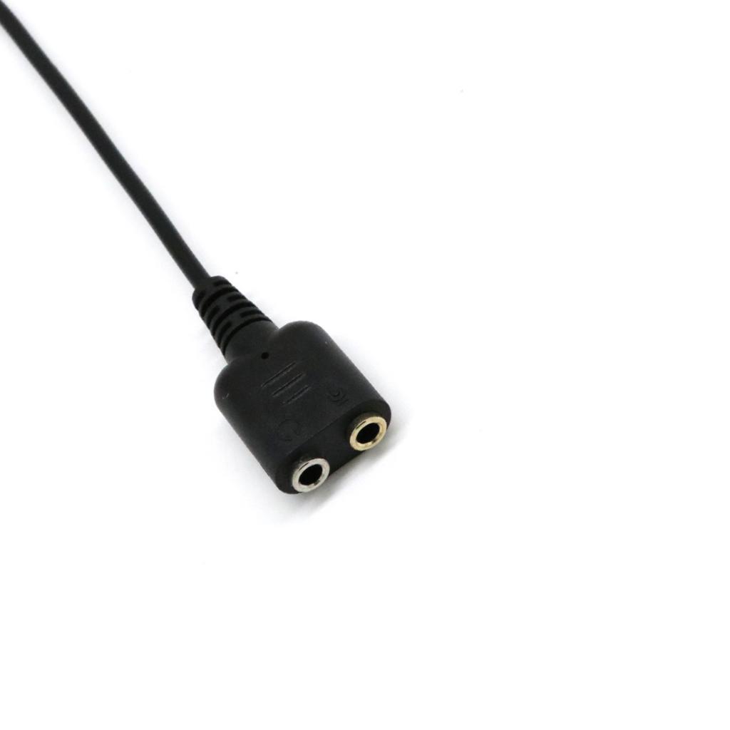 RJ9 Male to 2x 3.5mm Female Headset Phone MIC Audio Splitter Adapter Cable + 3.5mm Male To 2 Female Audio Jack Earphone Headphone 2 Way Splitter Adapter