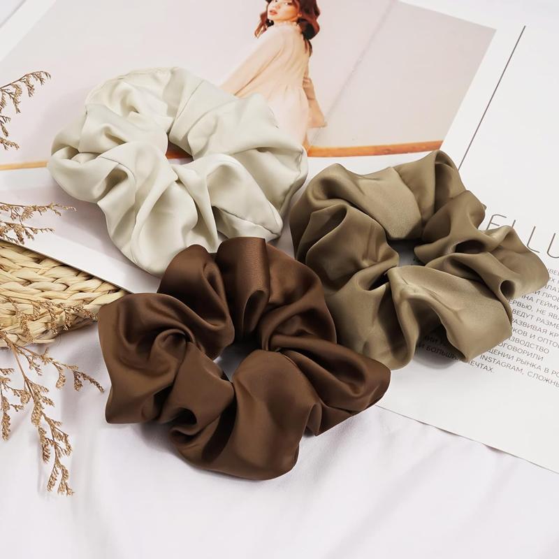 Cột Tóc Vải Nhung - WanLongDa 3189 - Màu Nâu