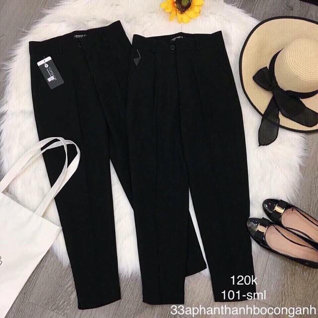 B31 - QUẦN BAGGY TÂY CÔNG SỞ LOẠI ĐẸP 2 MÀU ĐEN/ GHI XÁM
