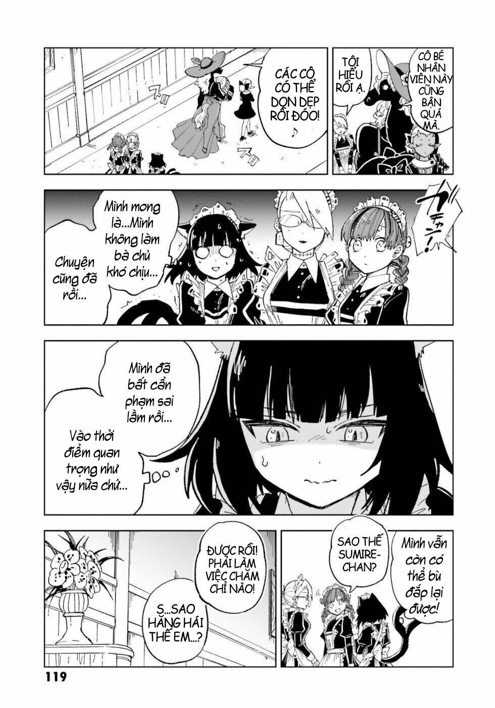 kaibutsu maid no kareinaru oshigoto chapter 8 9