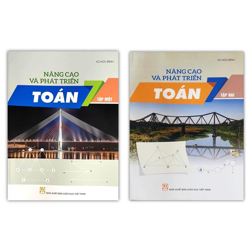 Sách - Combo 3 cuốn Nâng cao và phát triển Toán 7 Tập 1 + Tập 2 và Bài tập nâng cao và một số chuyên đề Toán 7