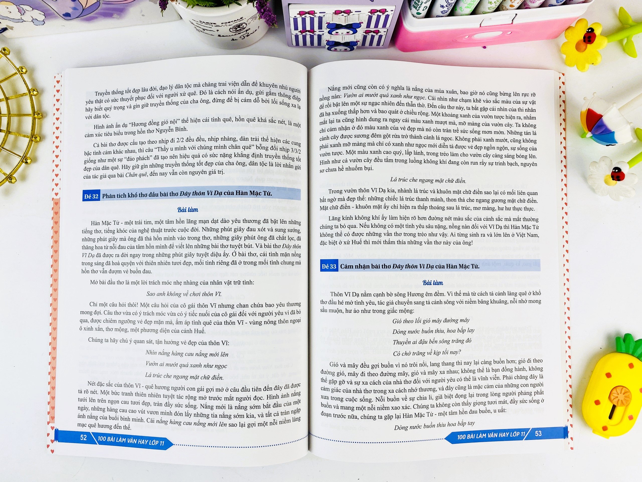 Sách - 100 Bài Làm Văn Hay Lớp 11 - Biên Soạn Theo Chương Trình GDPT Mới - ndbooks