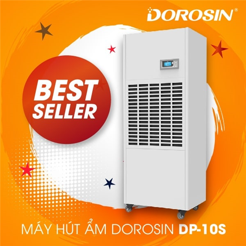 Máy hút ẩm công nghiệp Dorosin DP-10S công suất 240 lít/ngày - HÀNG NHẬP KHẨU CHÍNH HÃNG