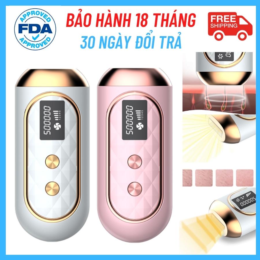 Máy triệt lông tại nhà [THIẾT KẾ THÔNG MINH, KHÔNG ĐAU] công nghệ IPL, bóng đèn thạch Anh 100%, công nghệ Mỹ LUX HAIR