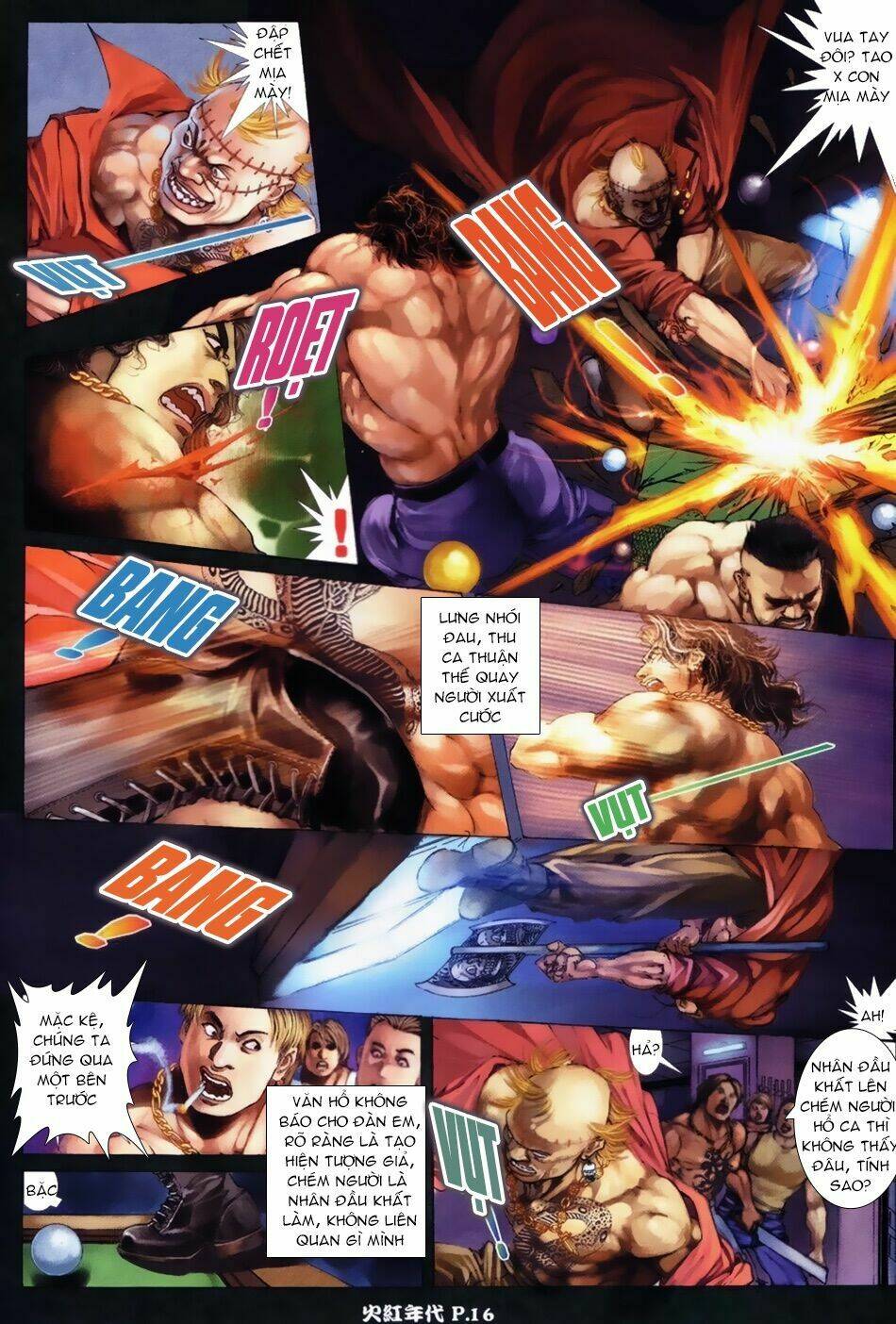 hỏa hồng niên đại hắc cốt đường chapter 15 14