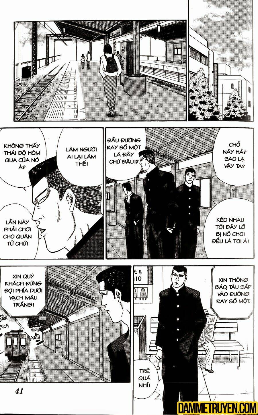 kyou kara ore wa - cặp bài trùng chapter 330 14