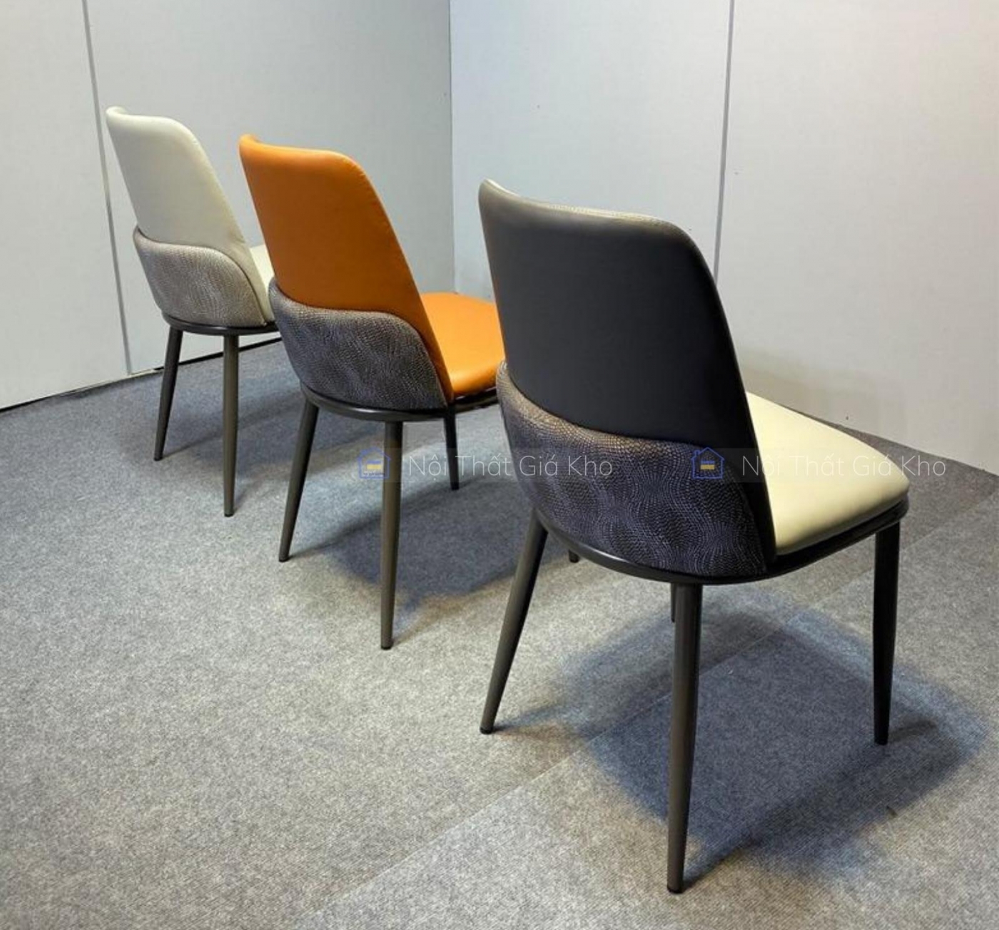 Ghế ăn Snake chân sắt sơn tĩnh điện