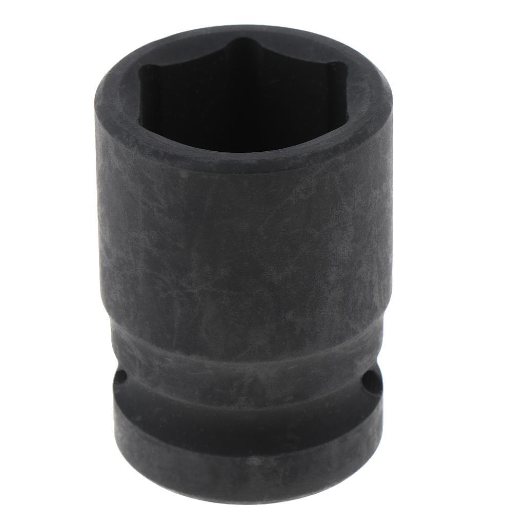 2X 6 Point Metric Impact Socket 1/2 inch Drive 19- Length Tool 12.5mm