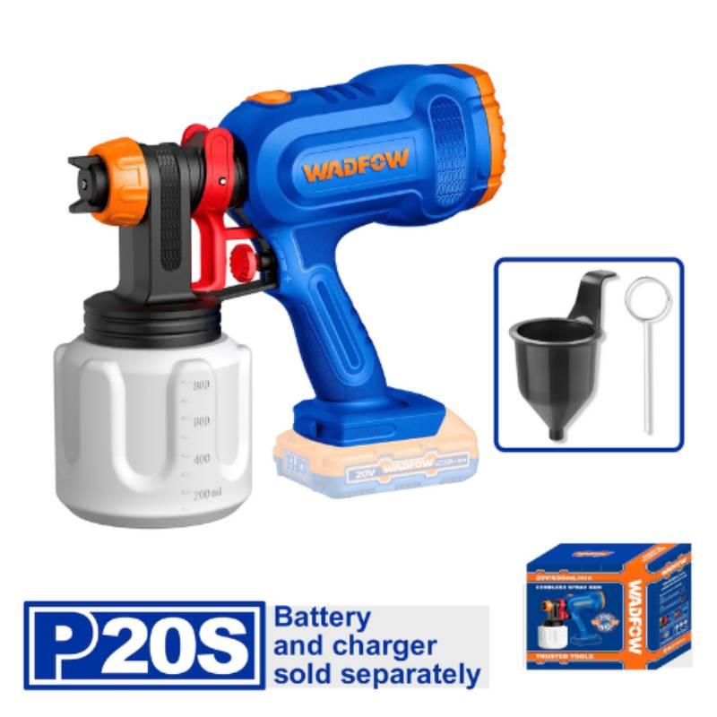 MÁY PHUN SƠN DÙNG PIN 20V (KHÔNG KÈM PIN VÀ SẠC) WADFOW WSU3066 - HÀNG CHÍNH HÃNG