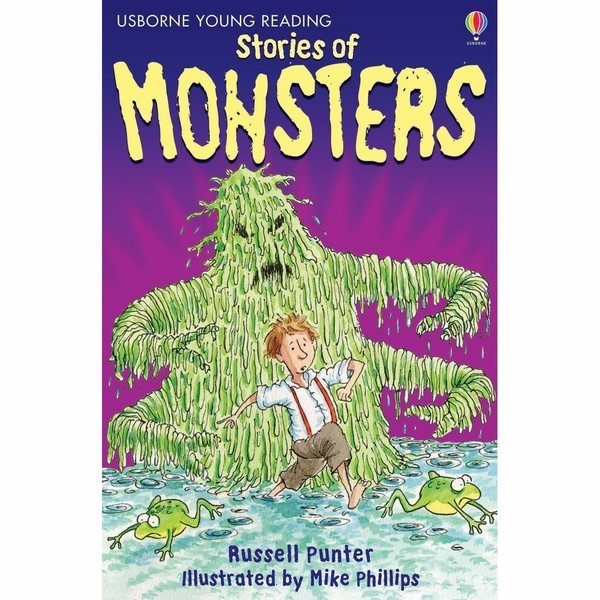 [Hàng thanh lý miễn đổi trả] Usborne Young Reading Series One: Stories of Monsters + CD