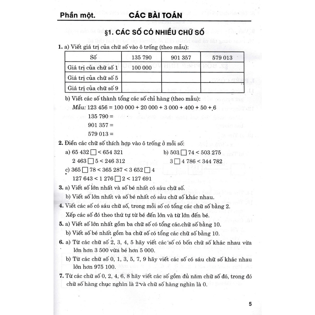 Sách-Bài Tập Về Số Tự Nhiên Lớp 4 (Dùng Chung Cho Các Bộ SGK Hiện Hành)