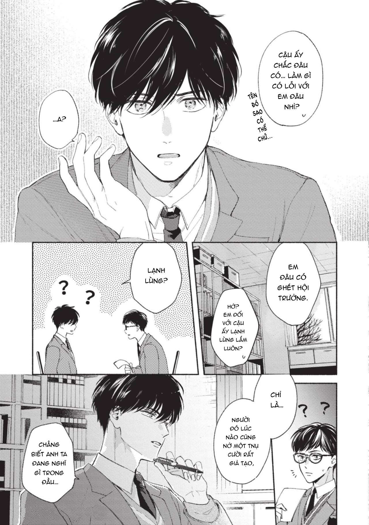 hội trưởng là một đứa trẻ hư chapter 1 13