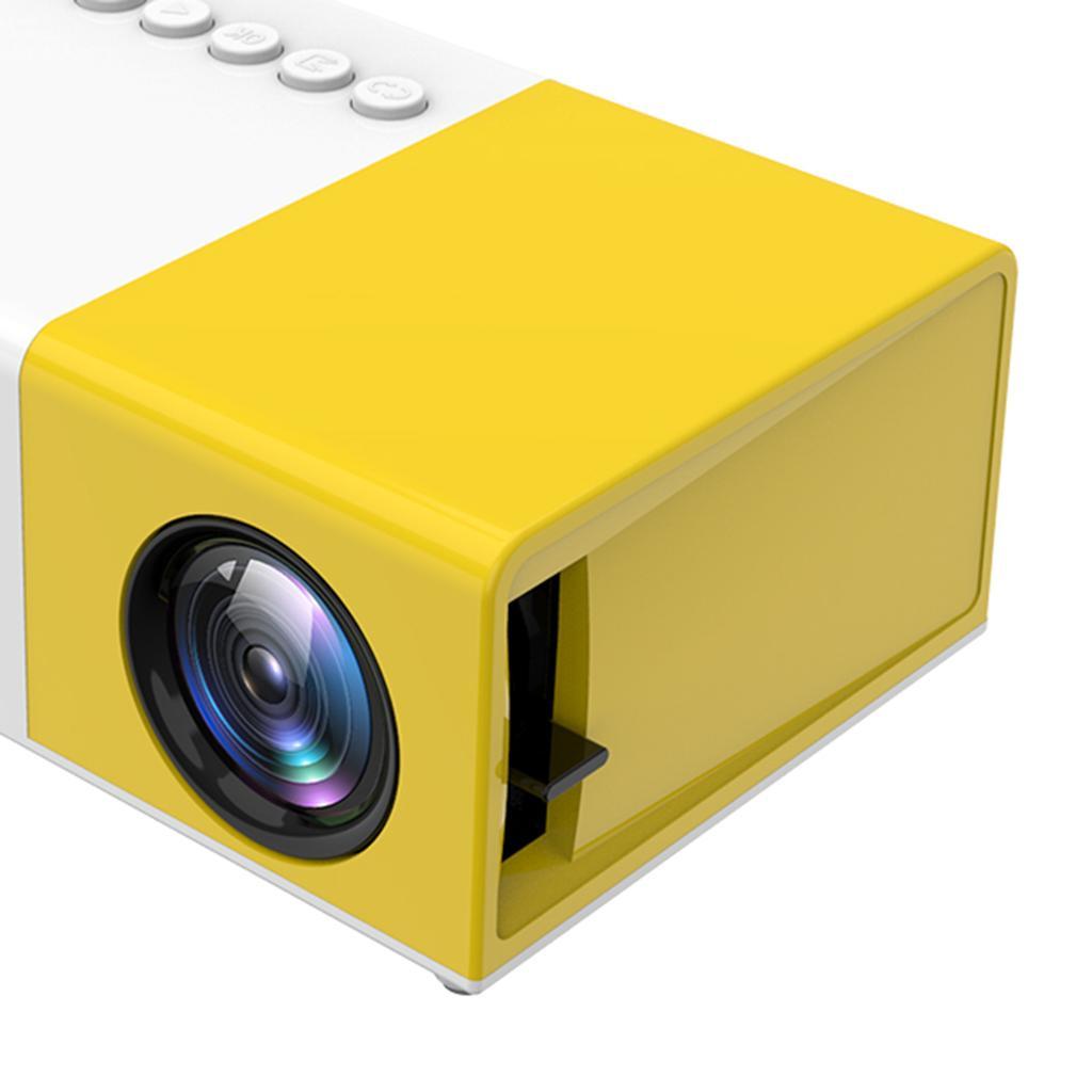 Mini  LED  1080P Home Movie Theater 10-60" Image AU Yellow White
