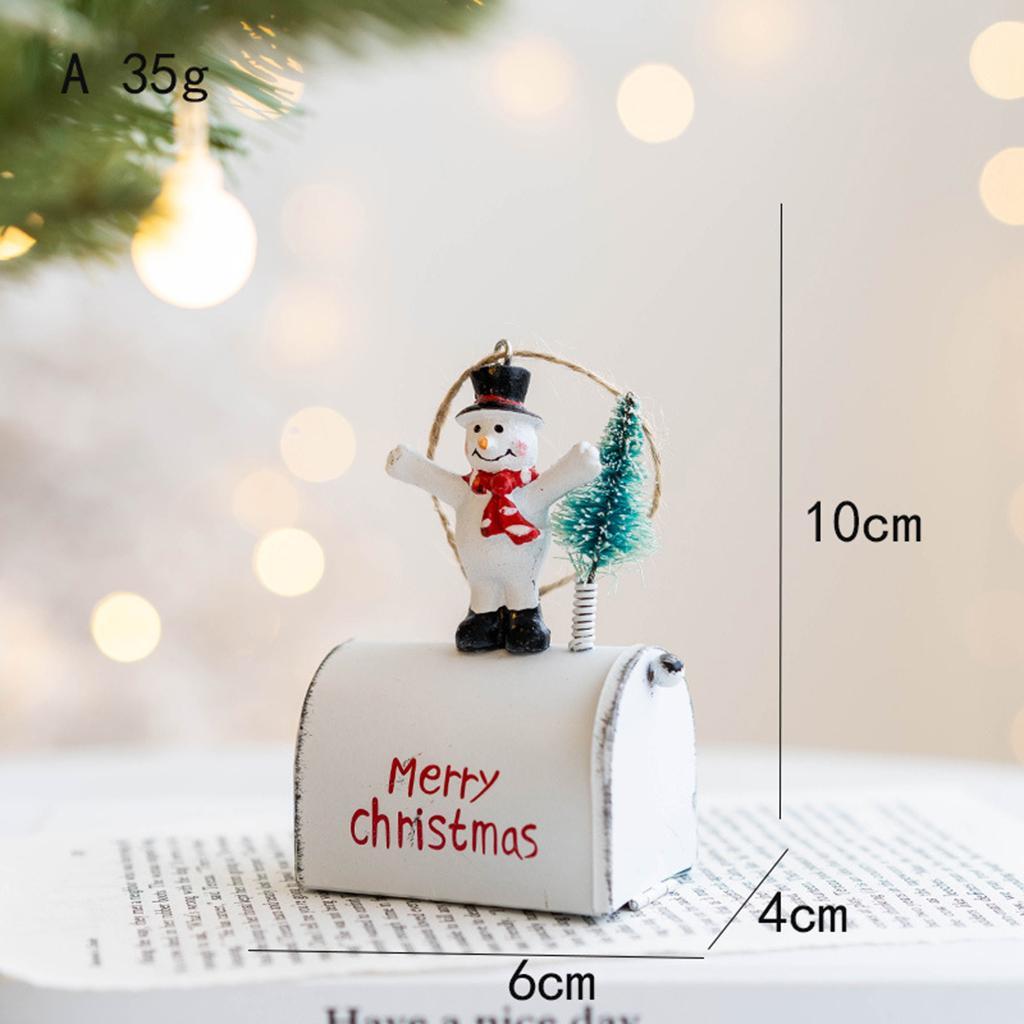Christmas Mailbox Pendants Christmas Tree Decorations Home Decor Gifts
