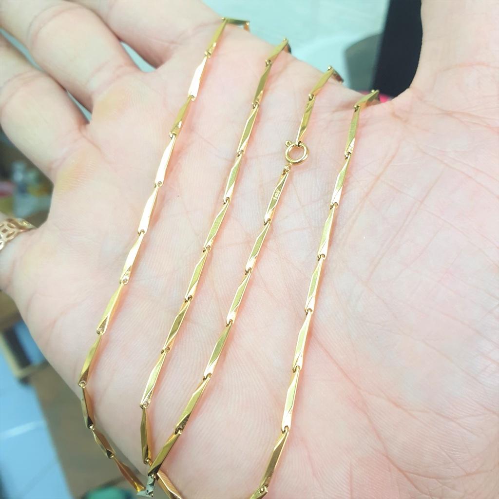 Dây Chuyền Trúc Trơn 3MM Titanium Quốc Tế Cao Cấp- Dùng lâu dài tắm rửa không đen