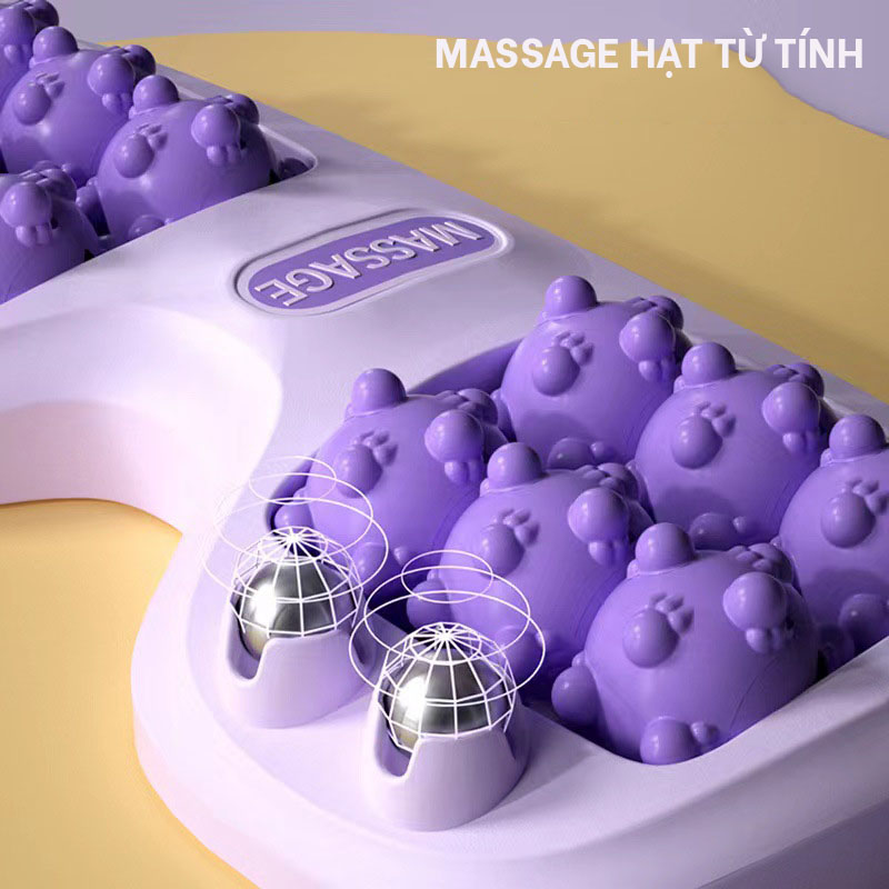 Con Lăn Massage Bàn Chân Giúp Hạn Chế Đau, Stress, Thư Giãn Thúc Đẩy Tuần Hoàn Máu