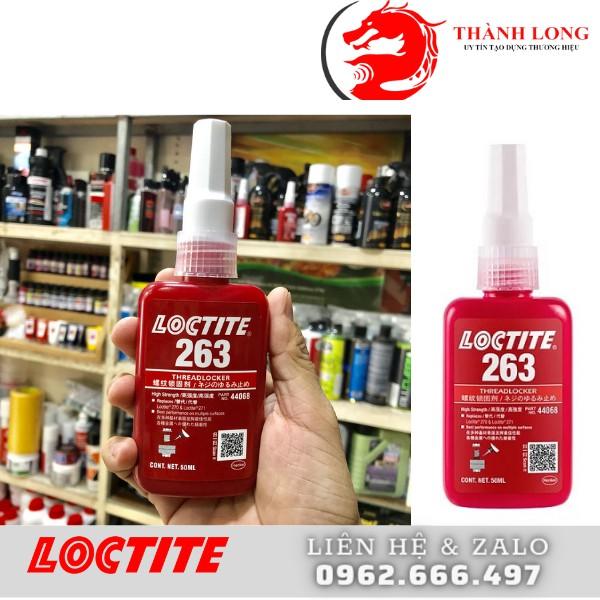 Keo loctite khoá ren 263 - 50ml và 250ml