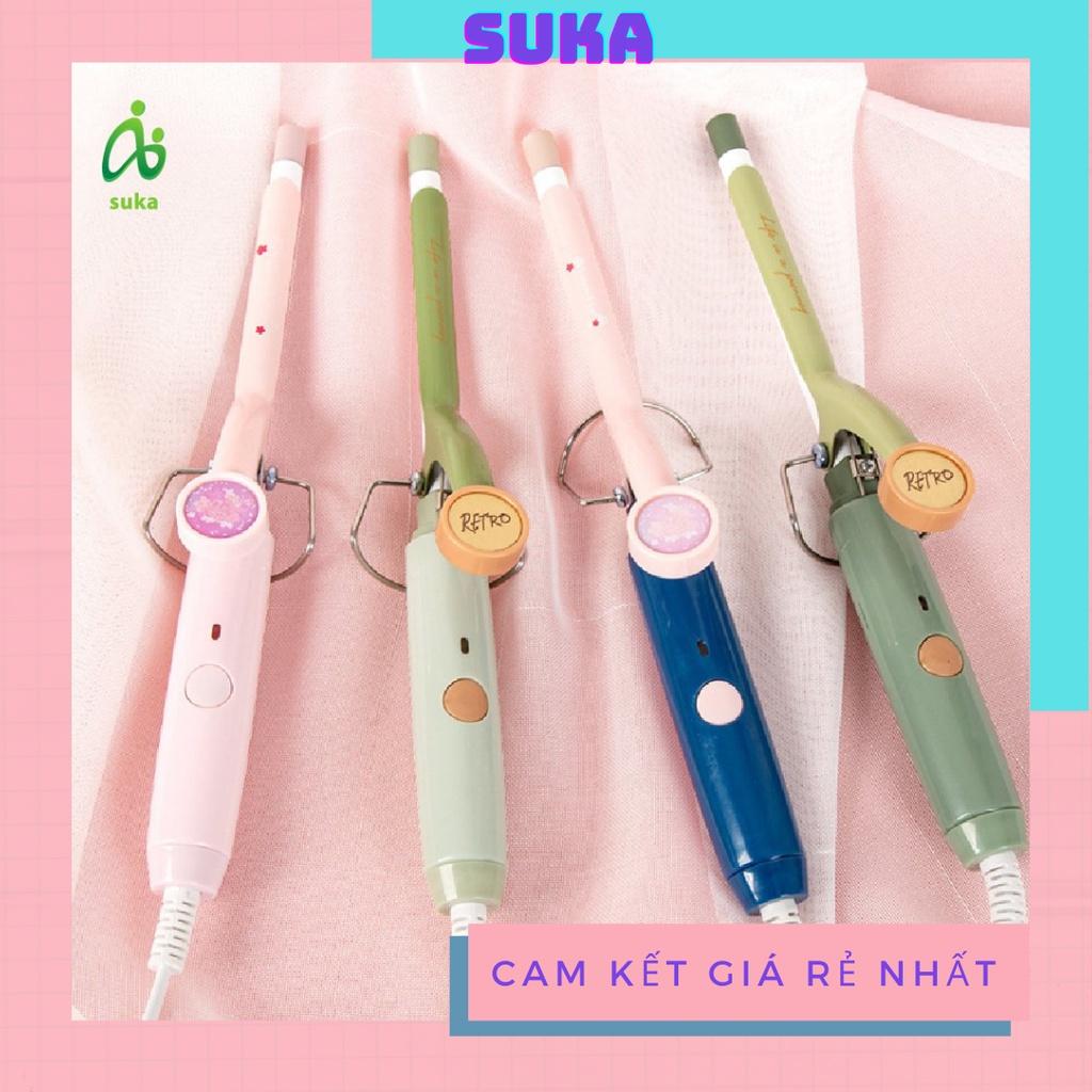Máy uốn tóc xoăn mini-Máy tạo kiểu tóc mini dễ thương SK