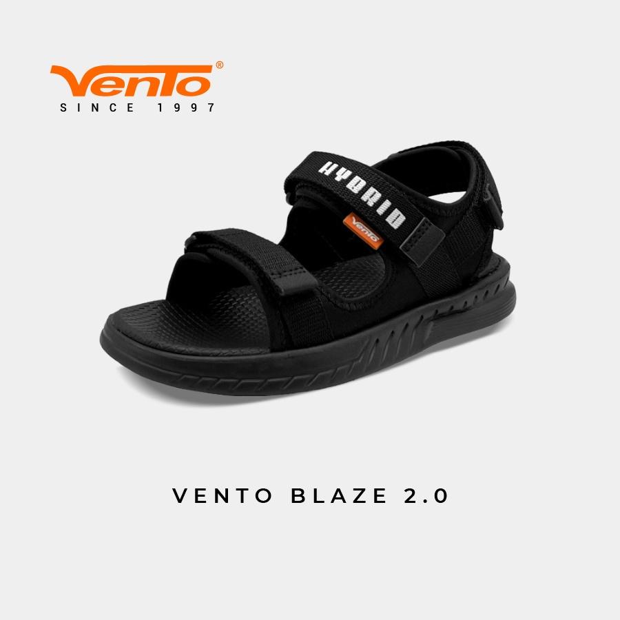 Giày dép Sandal Vento BLAZE 2.0 Trẻ em màu Đen đi học/đi chơi NB124