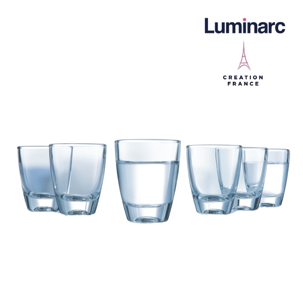 Bộ 12 Ly Rượu Thuỷ Tinh Luminarc Gin Shot 50ml - LUGI16166