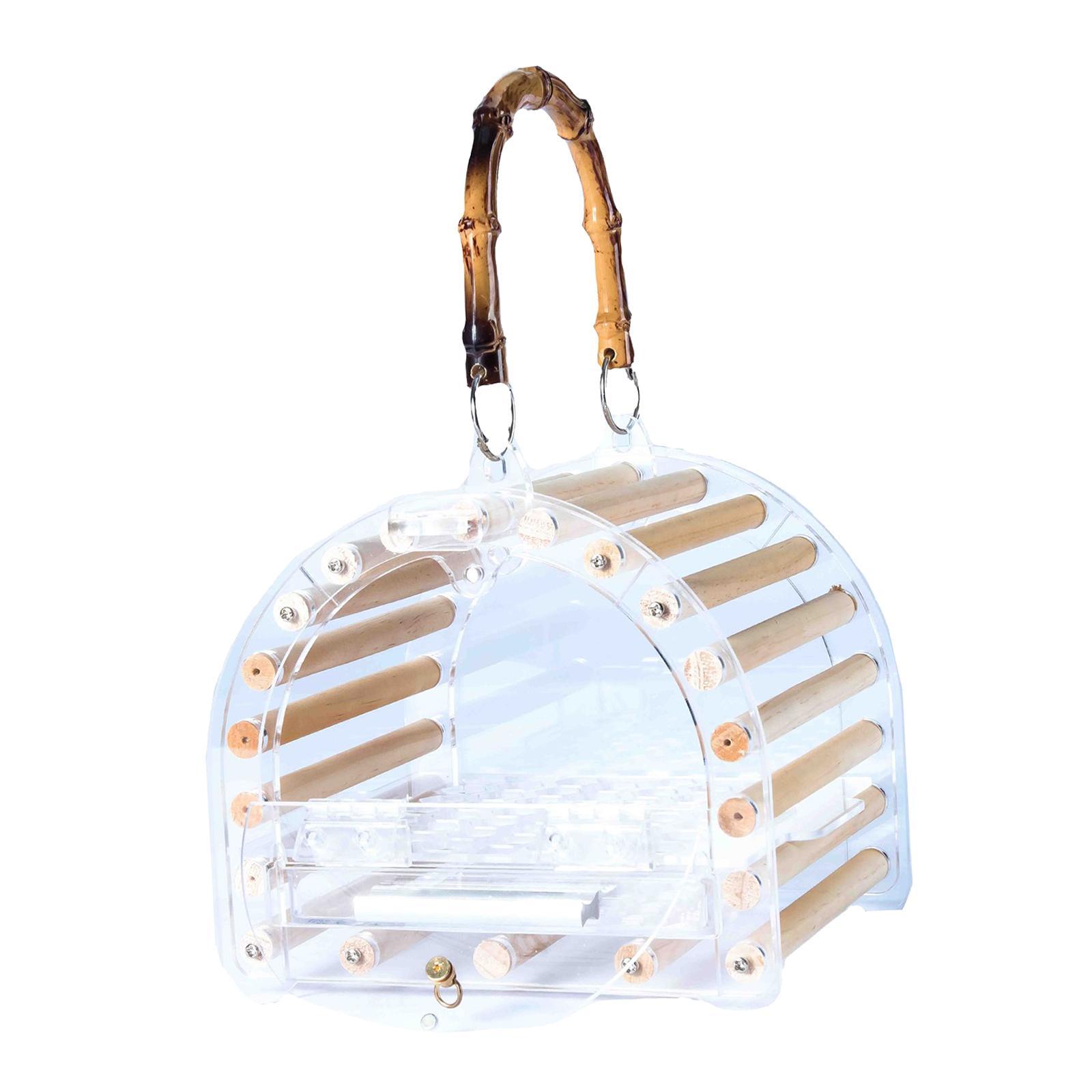 Bird Carrier Cage Pets Carrier Cage Cockatiel for Guinea Pig Finches Conures