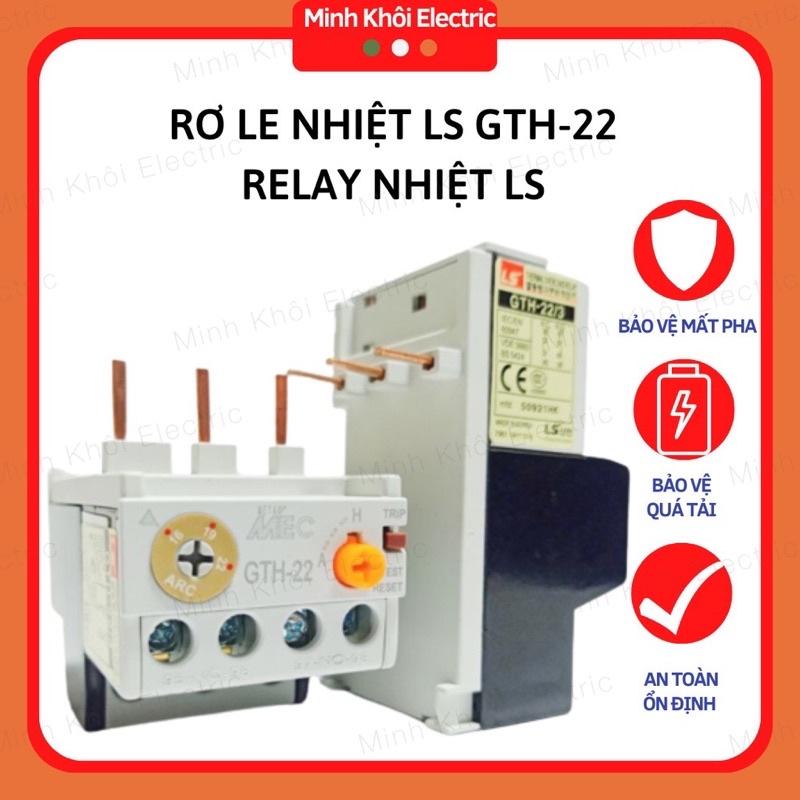 Rơ Le Nhiệt LS GTH Nhiều Dải Dòng, relay nhiệt gth ls Cho Khởi Động Từ