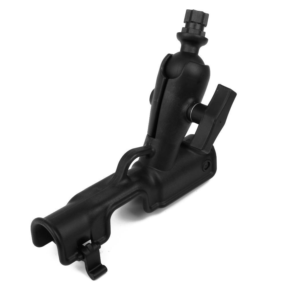 2x Adjustable Nylon Kayak Boat Fishing Rod Holder Side Mount Tackle Kit Set