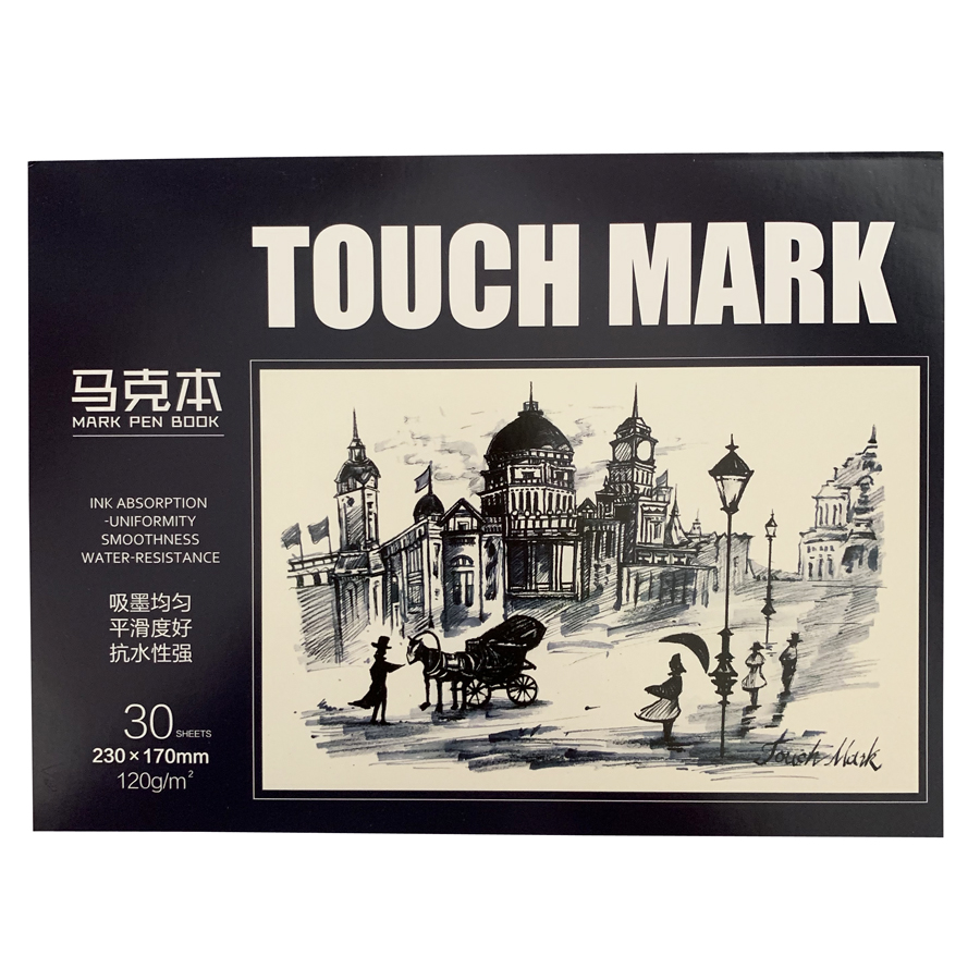 Combo 3 quyển sổ vẽ cho bút Touch