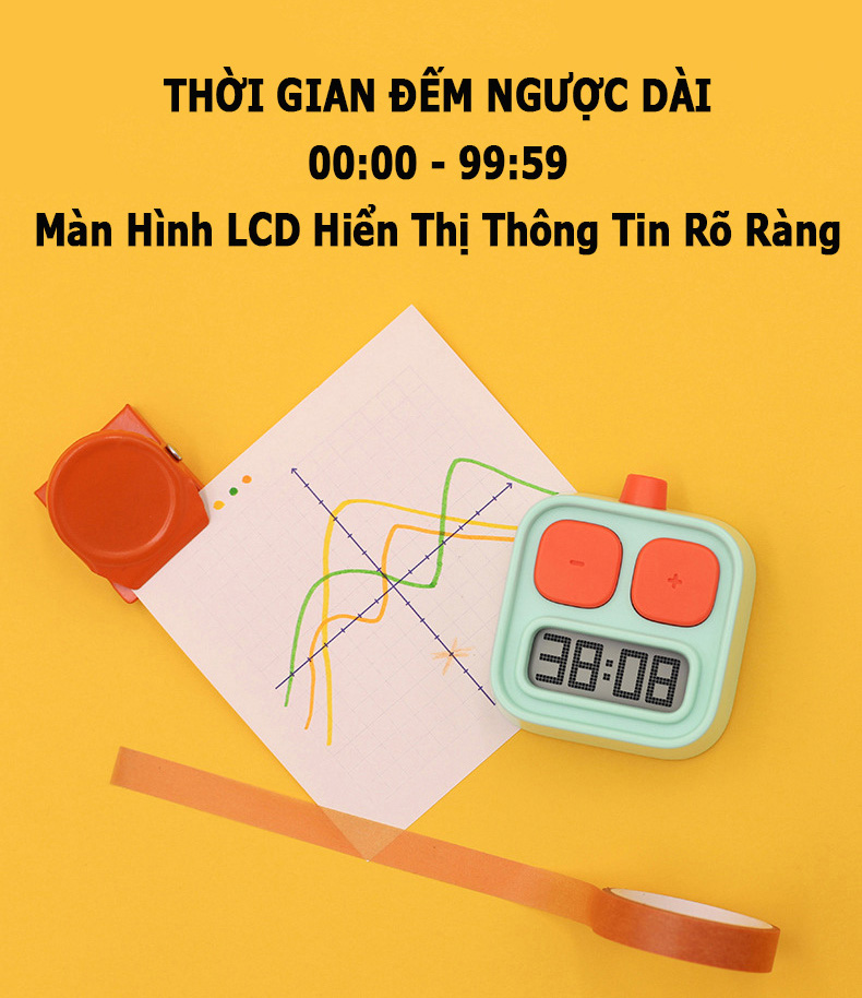 Đồng Hồ Điện Tử Bấm Giờ; Đồng Hồ Pomodoro; Đồng Hồ Hẹn Giờ Học Tập; Đếm Ngược Thời Gian