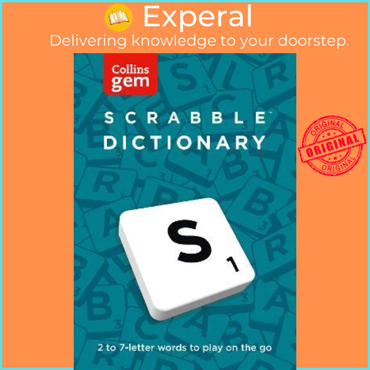 Sách - Scrabble  Gem Dictionary : The Words to Play on the Go by Collins Scrabble