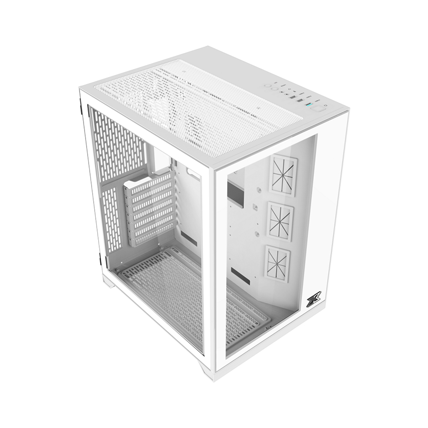 Vỏ Case Xigmatek AQUARIUS S - ARTIC EN46515 (Mid Tower/Màu Trắng) - Hàng chính hãng