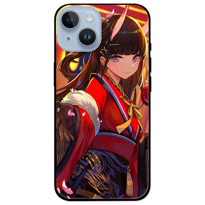 Ốp lưng dành cho Iphone 14 - Iphone 14 Plus - Iphone 14 Pro - Iphone 14 Pro Max - Anime Cô Gái Nơ Vàng