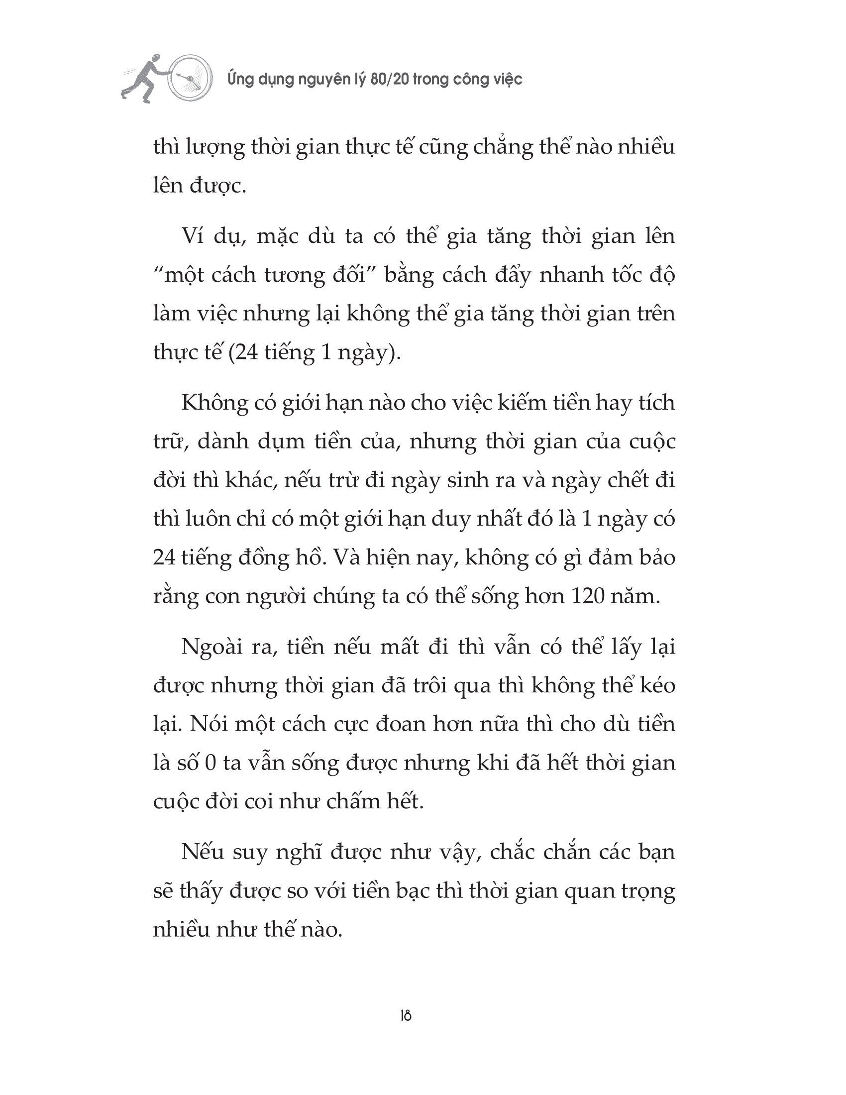 Ứng Dụng Nguyên Lý 80-20 Trong Công Việc