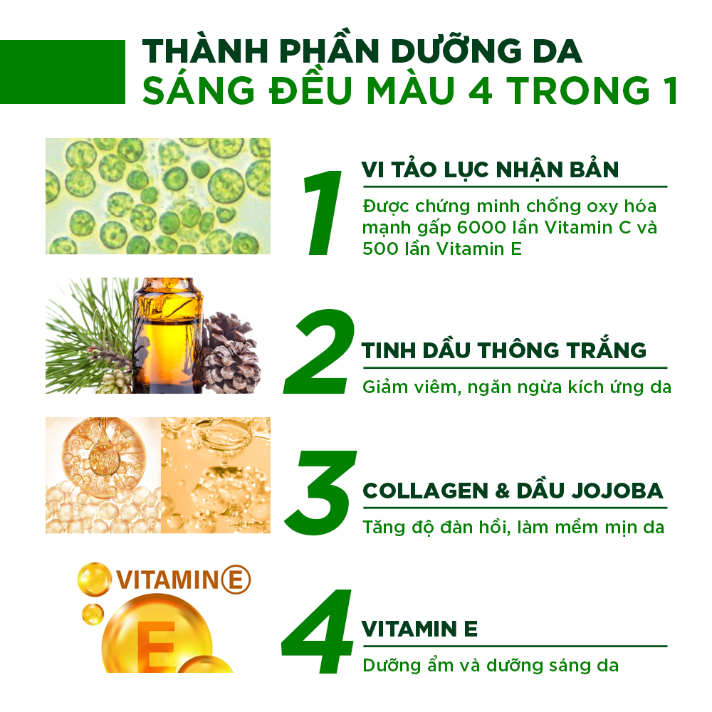 Serum Trắng Da Mờ Nám Tàn Nhang Chống Lão Hóa Oribe - Vi Tảo Lục và Tinh Dầu Thông Trắng Nhật Bản (Dạng Viên, Hộp 36 Viên)