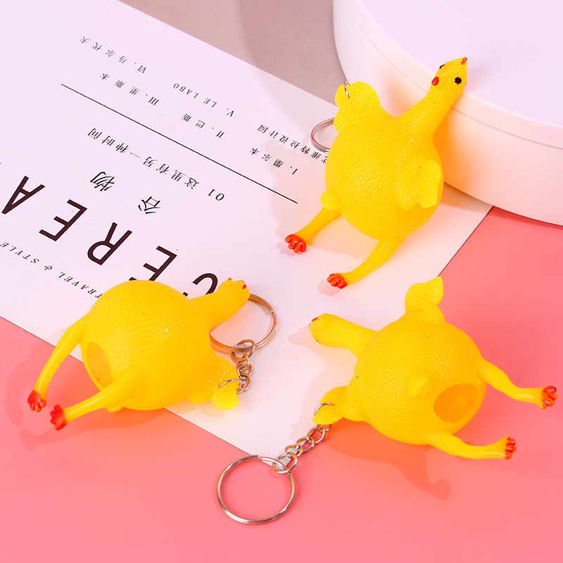 Móc Khóa Gà Đẻ Trứng siêu Dễ Thương - MK80