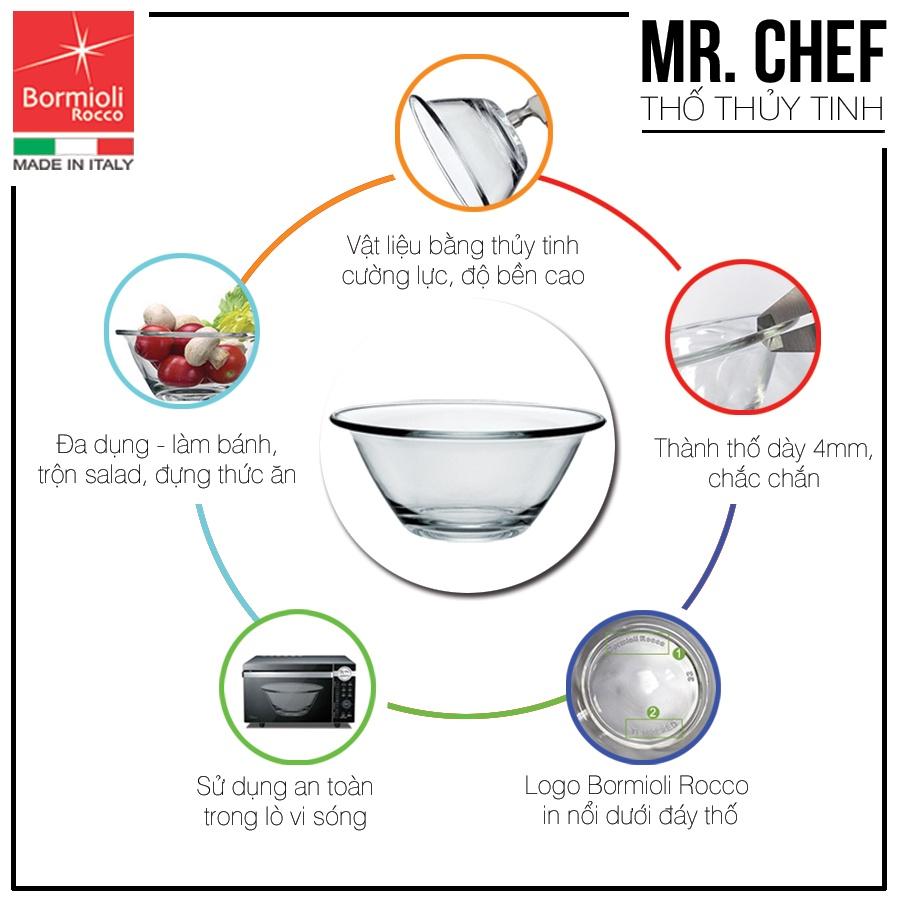 Thố trộn thủy tinh Bormioli Rocco Mr. Chef