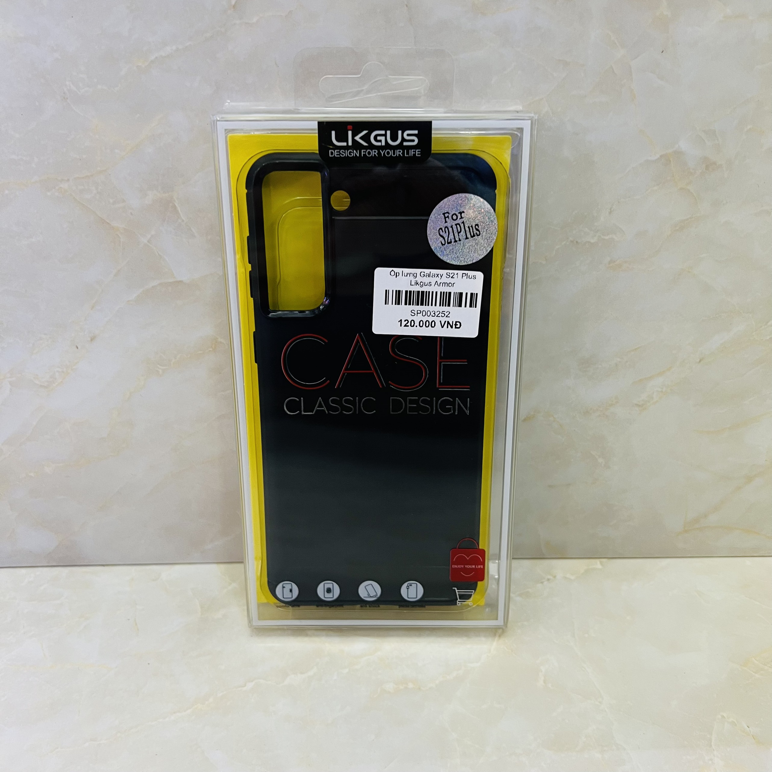 Ốp lưng dành cho Galaxy S21 Plus Likgus Armor- Hàng chính hãng
