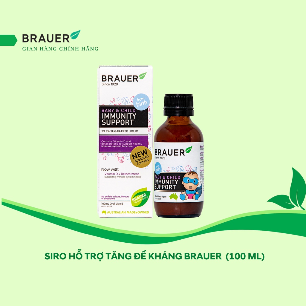 Siro Tăng Đề Kháng Brauer Immunity 100 Ml.