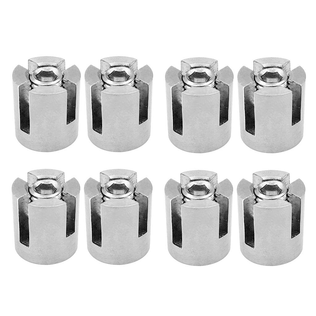 8 Món Thép Không Gỉ 316 Mềm Cao Cấp 3 Mm Dây Tregging Chéo Kẹp