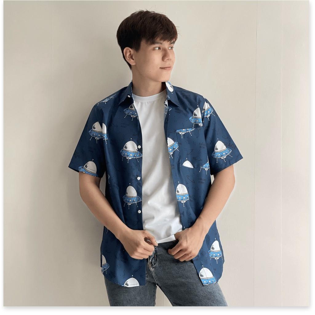 ÁO SƠ MI FORM RỘNG XINH XẮN CHO CÁC BẠN NAM KHÁNH AN STORE