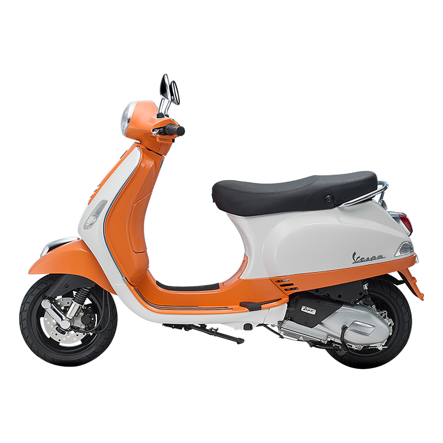 Xe Máy Vespa LX I-Get - Trắng Cam