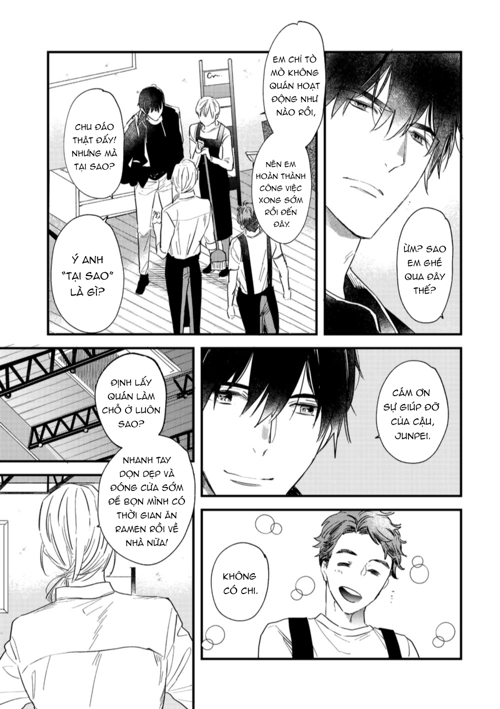 đóa hoa dại đơn côi giữa thiên hà chapter 4 13