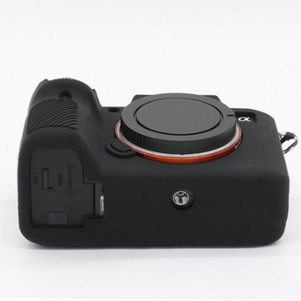 For A7 A7S Camera Silicone Case Cover Protective Black