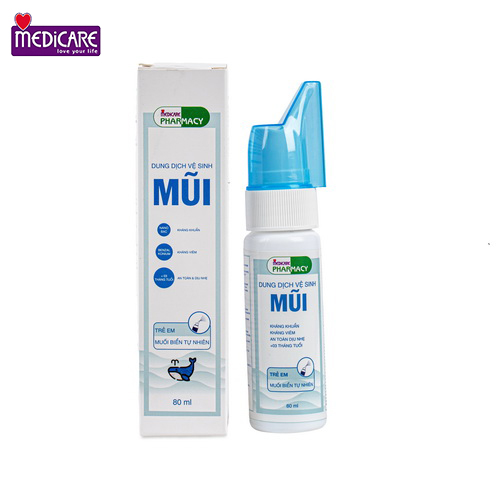 0131214 Xịt mũi MEDiCARE PHARMACY Trẻ Em 80ml