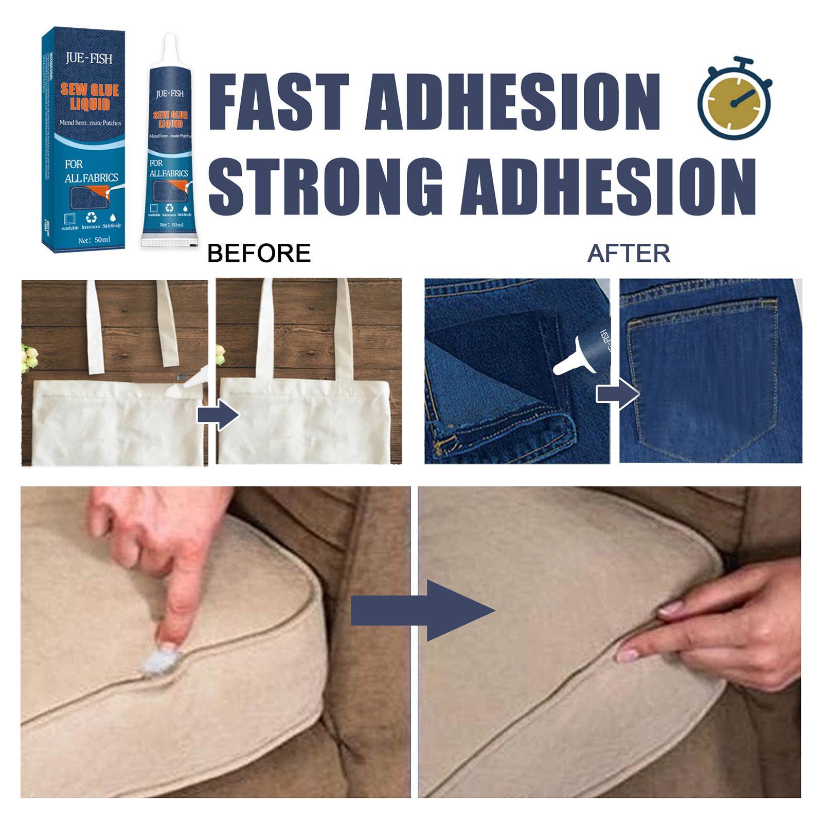 Fabric Glue  Sewing Tools Permanent Clothes Hemming Adhesive