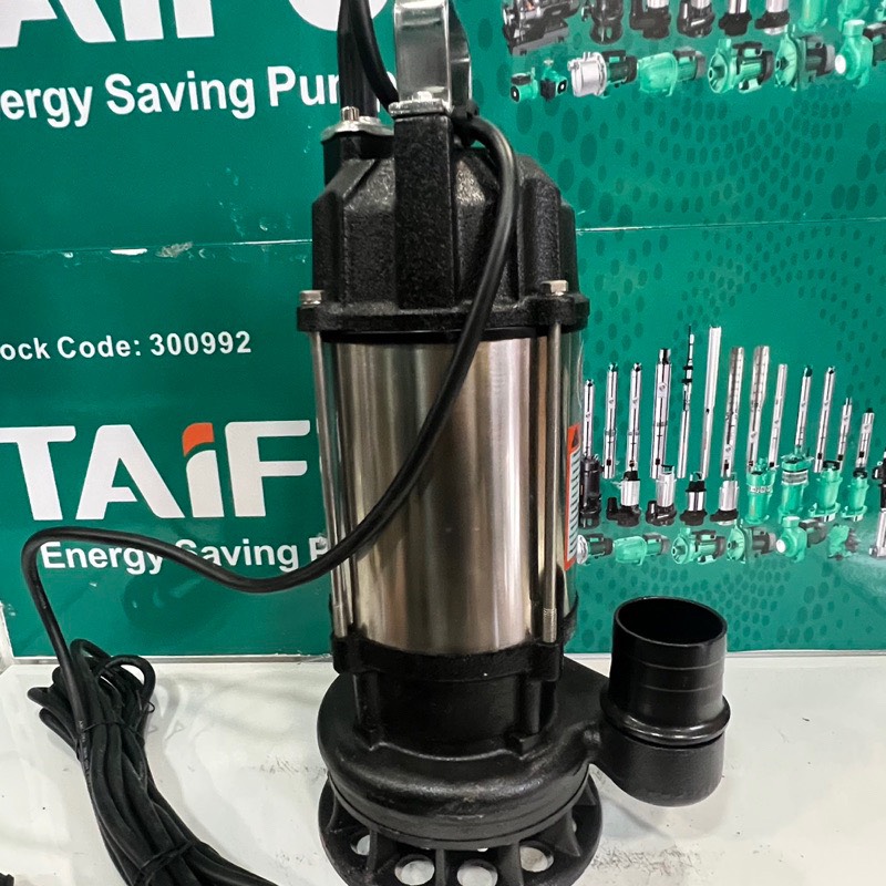Máy bơm chìm nước thải cắt rác 1.1Kw Thân inox 304 Wini W.V1100D - Bảo hành 1 năm