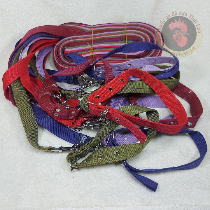 Dây và vòng cổ dành cho chó lớn - 1 dây dài 1 mét 5