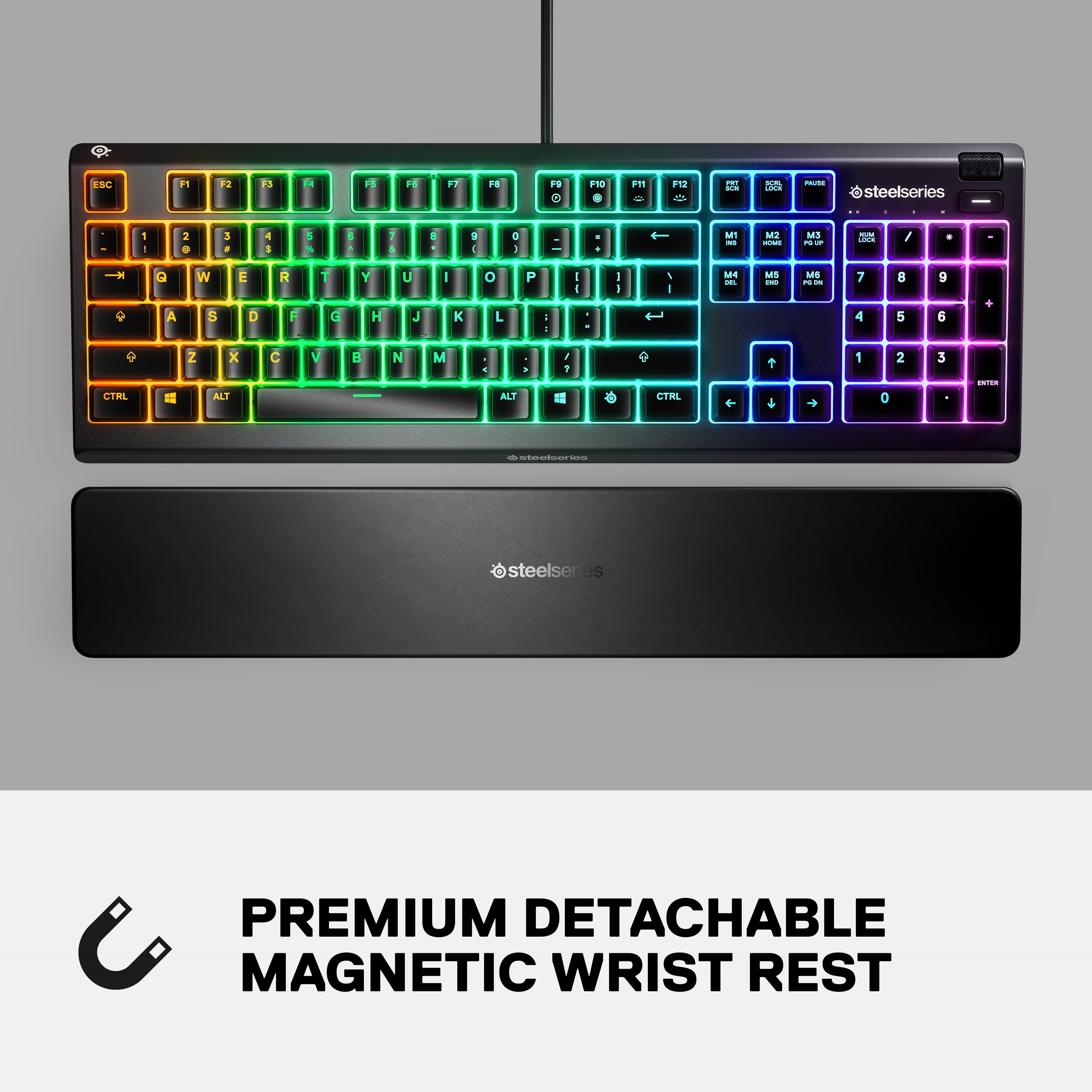 Bàn phím Steelseries Apex 3 TKL RGB_Hàng chính hãng